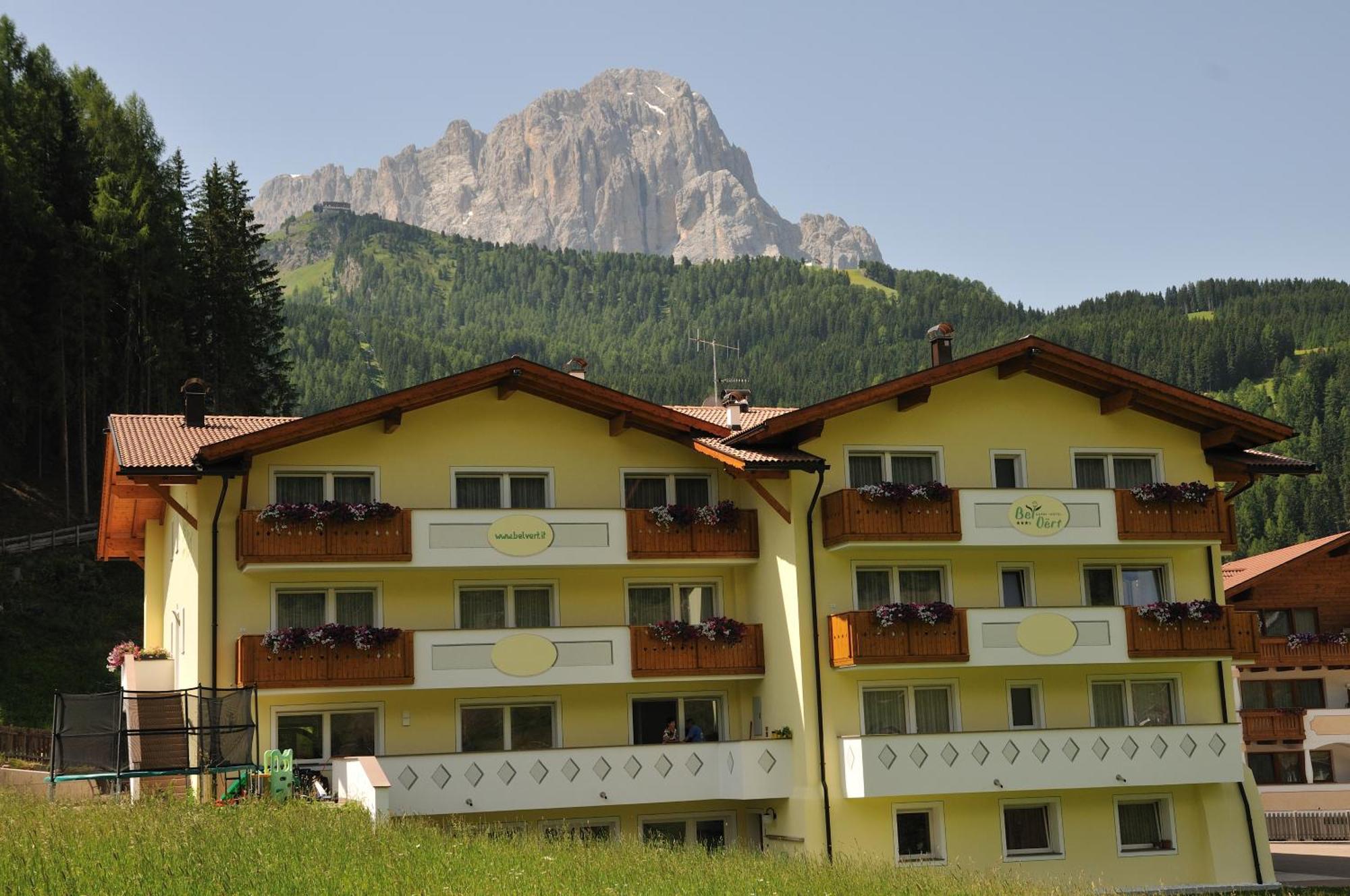 Garni Hotel Bel Vert Selva di Val Gardena Ngoại thất bức ảnh
